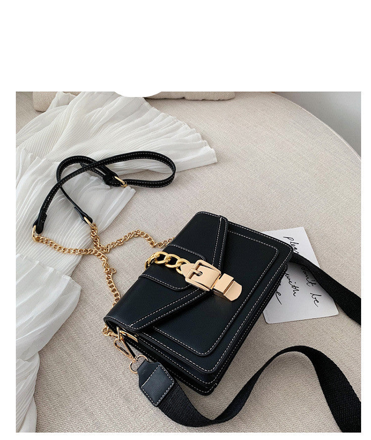 Small Polyester and Cotton Contrast Bag