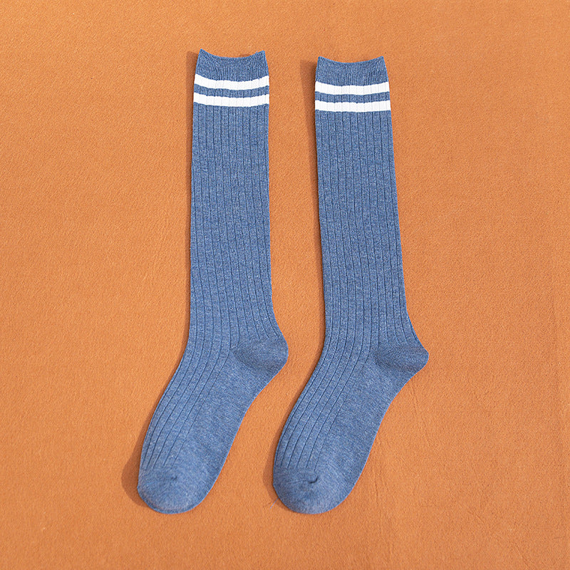 South Korea Japanese jk middle tube knee-length street half-high tube ins trendy socks