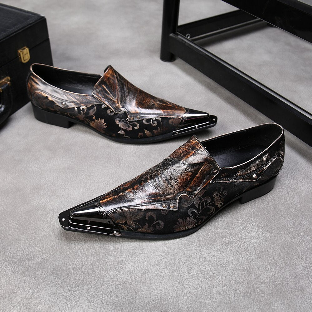 Trend Set Foot Low-Top Shoes Fashion  Shoes Personality Business Casual Men's Shoes