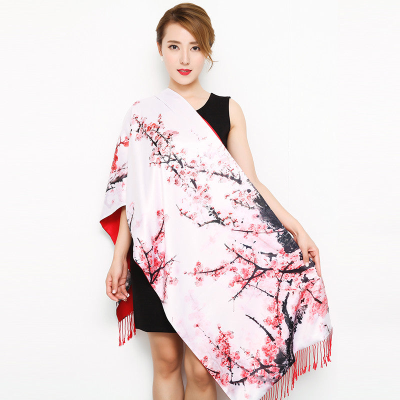 Tassel sunscreen shawl
