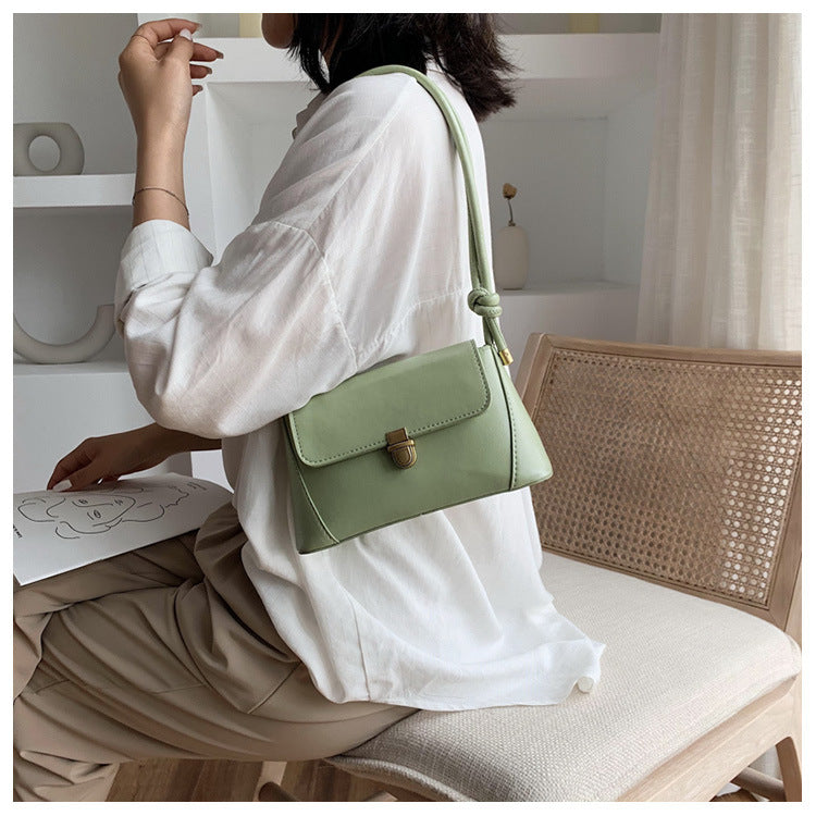 Women's design retro armpit one shoulder bag