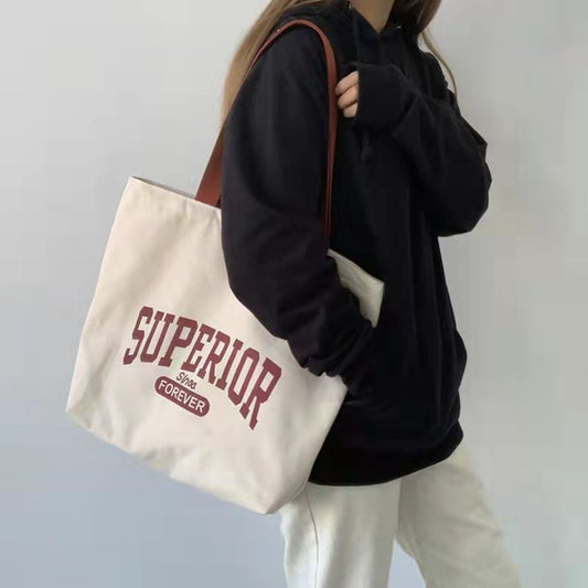 Women's Casual Large Capacity Canvas Shoulder Bag