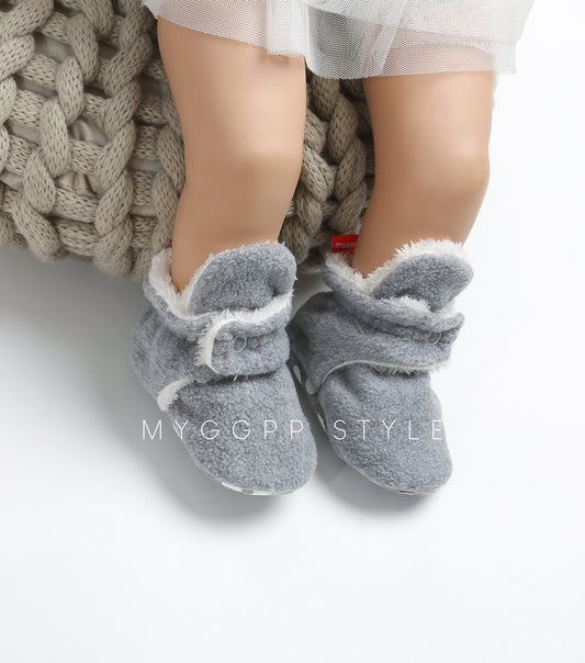 Winter Socks Cotton Overshoes Soft Bottom Baby Toddler Shoes