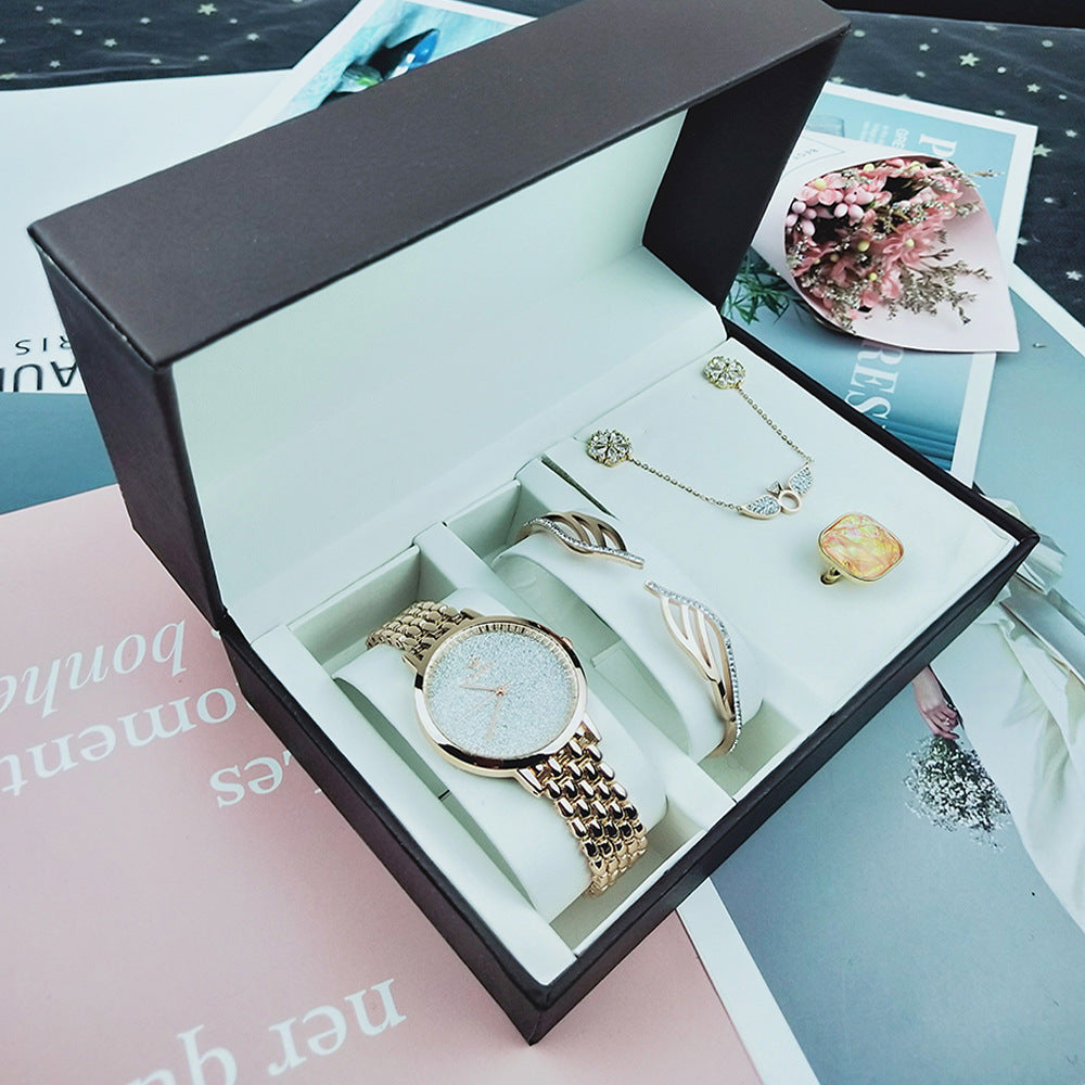 watch gift box set fashion decoration 5-piece