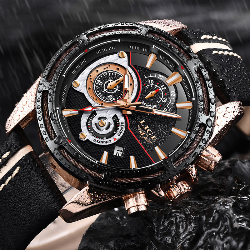 Fashion waterproof quartz watch