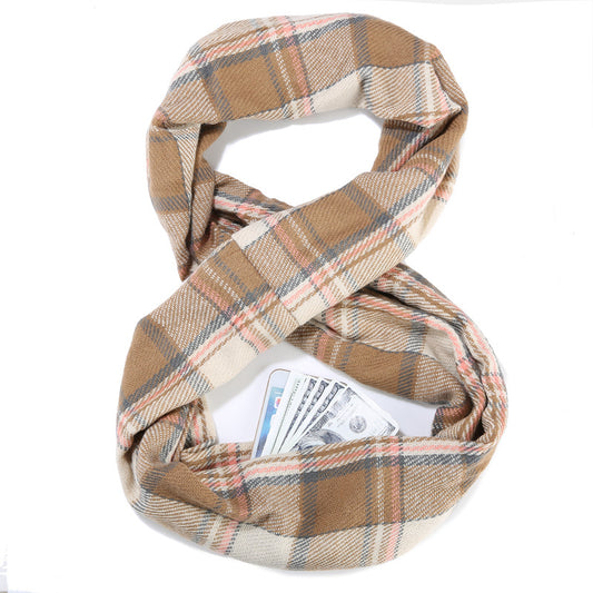 Cashmere bib invisible zipper
