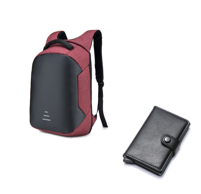 Anti-theft laptop backpack