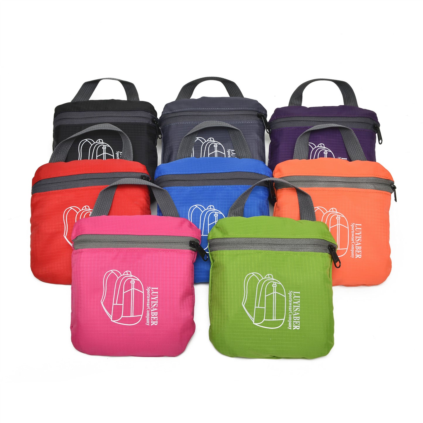 Foldable Nylon Waterproof Lightweight Climbing Backpack Outdoor Sports Bag