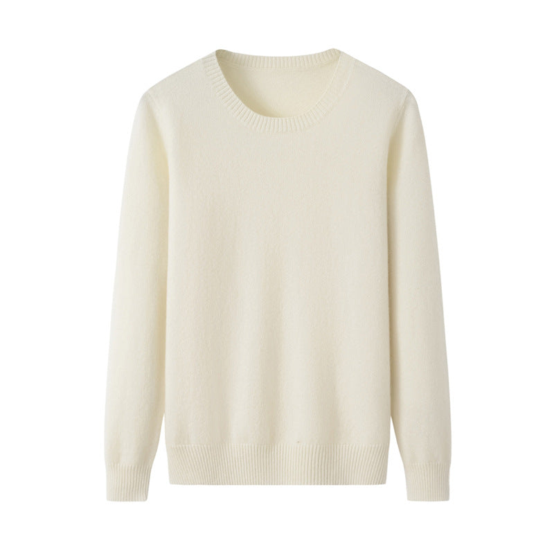 Round Neck All-matching Pullover Casual Loose Pullover Base