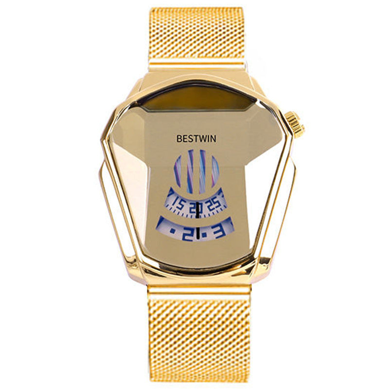Non-mechanical Locomotive Men's Casual Watch
