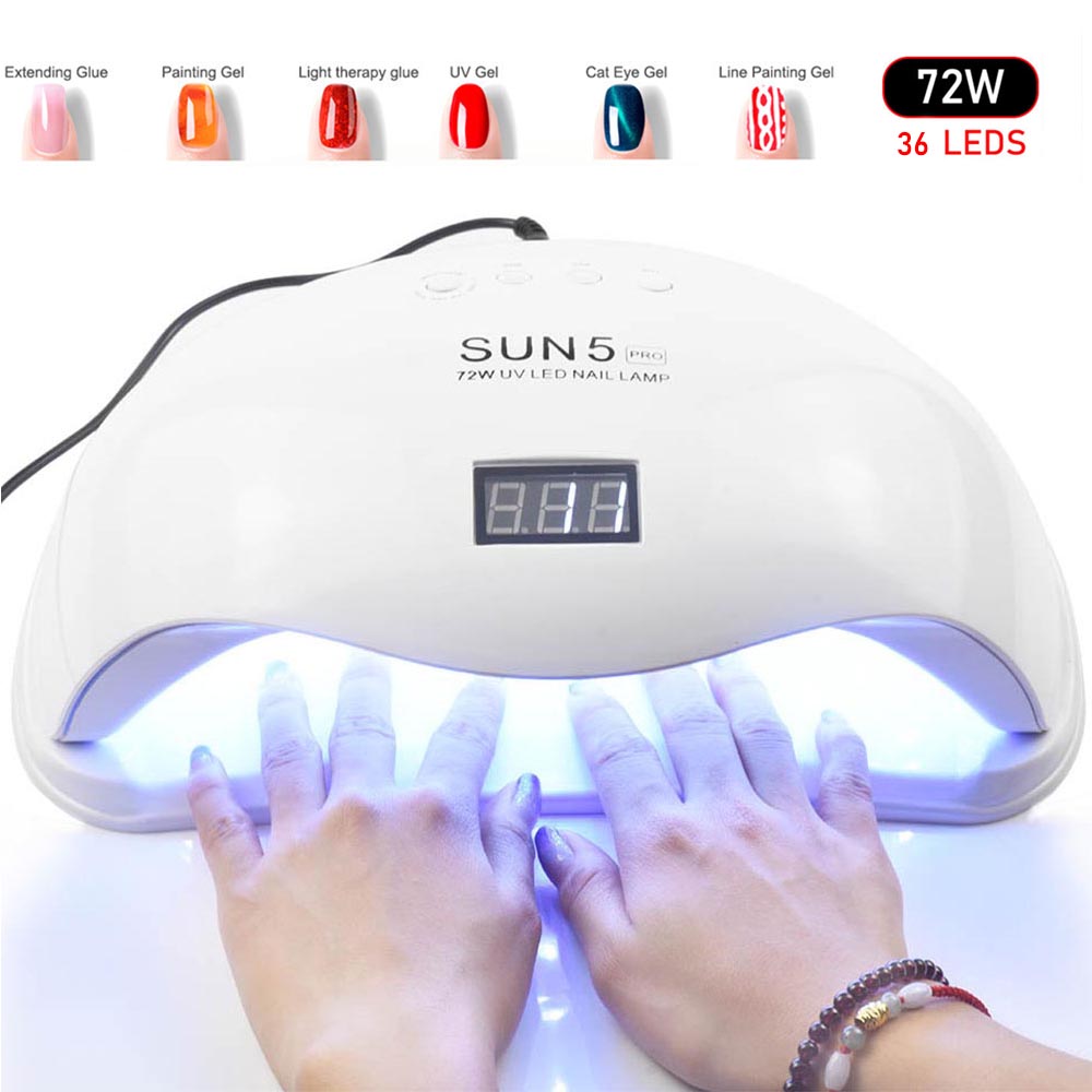 72W UVLED Dual Light Solar Neglelampe