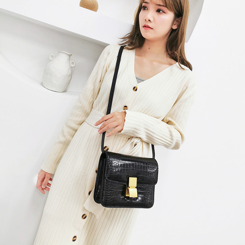 New women's bag retro fashion tofu bag