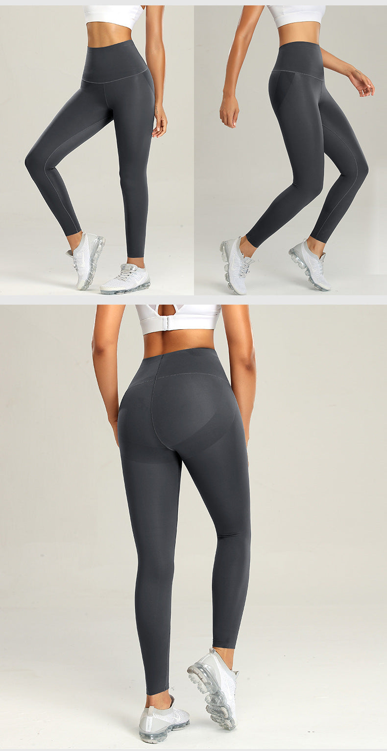 Shark Skin Hip Lift Sports Breathable Tights