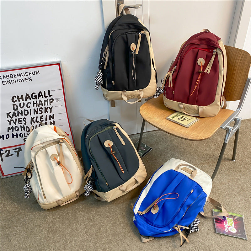 Casual Fashion All-matching Trendy Large Capacity Backpack For Men