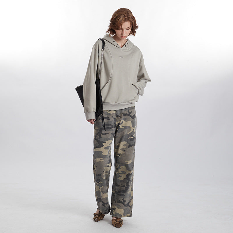 Women's Niche Loose Hooded Sweater
