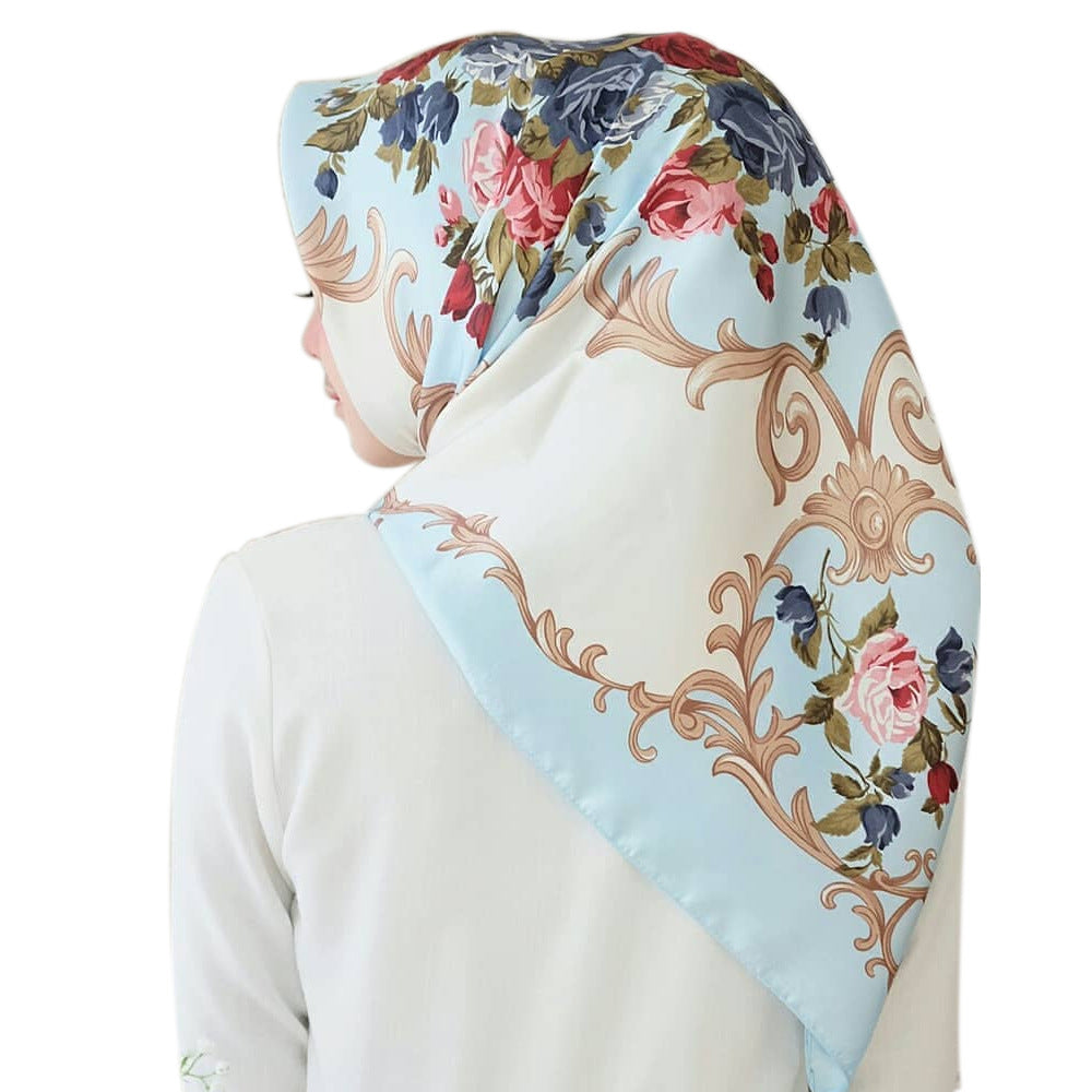 Explosive Leopard Printed Large Square Scarf