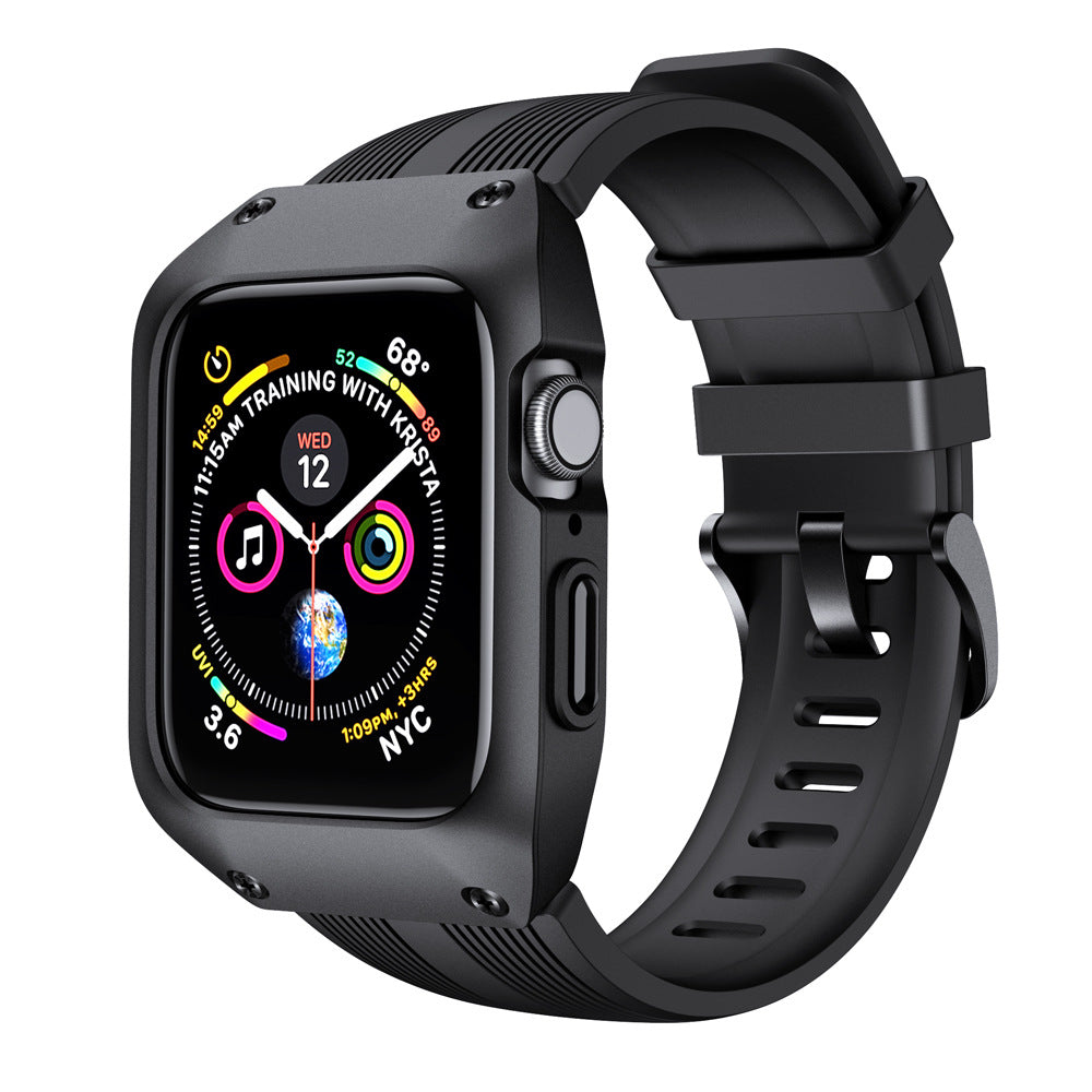 Split Silicone Protective Case Liquid Silicone Strap