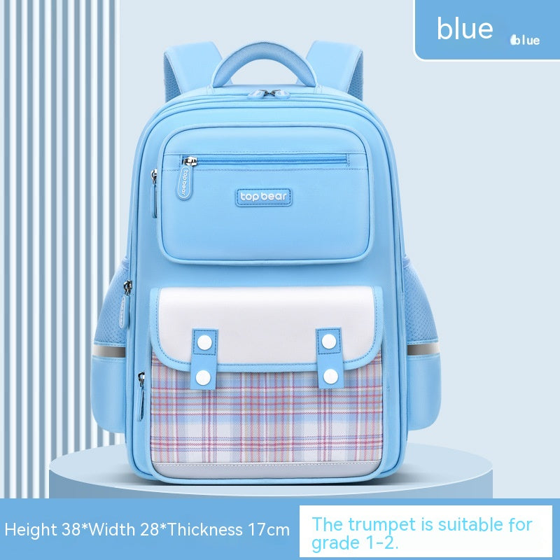 Large Capacity Cute Backpack Spine Protection And Burden Reduction