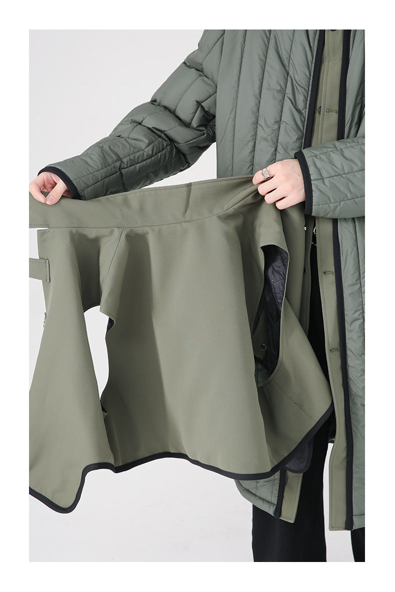 Men's True Two Piece Detachable Mid Length Jacket