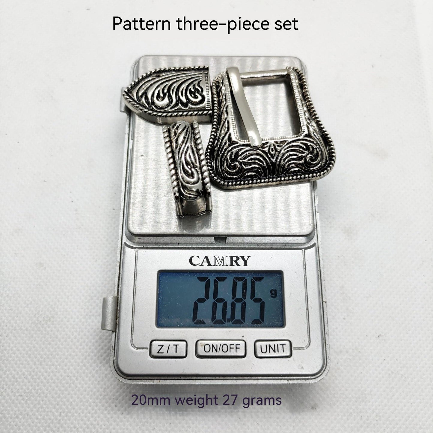 Retro Europe And America Ethnic Style Black Pattern Metal Belt Buckle