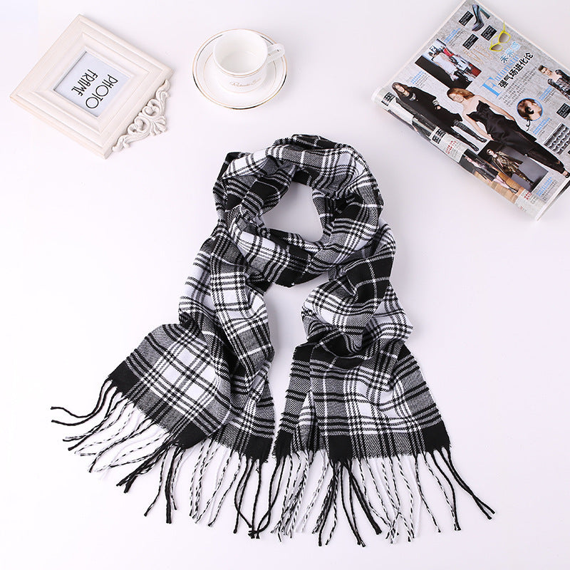 Men's European and American British style fashion bib scarf