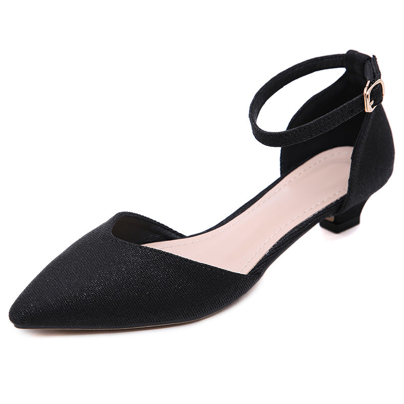 Small low heel sexy professional shoes
