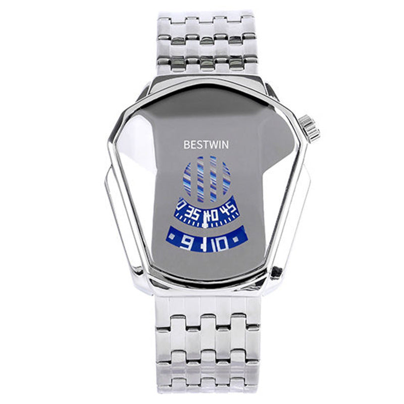 Non-mechanical Locomotive Men's Casual Watch