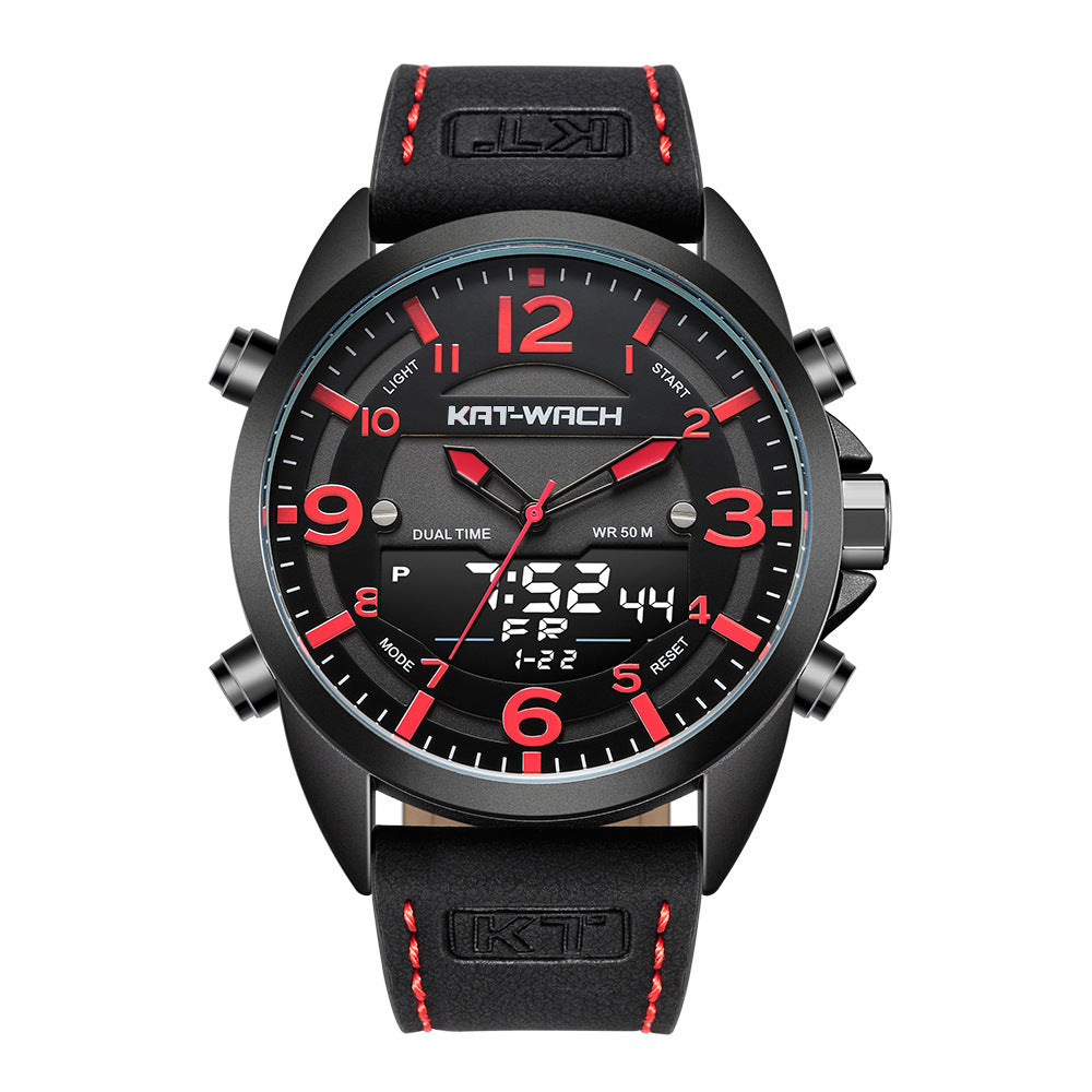 Luminous quartz watch