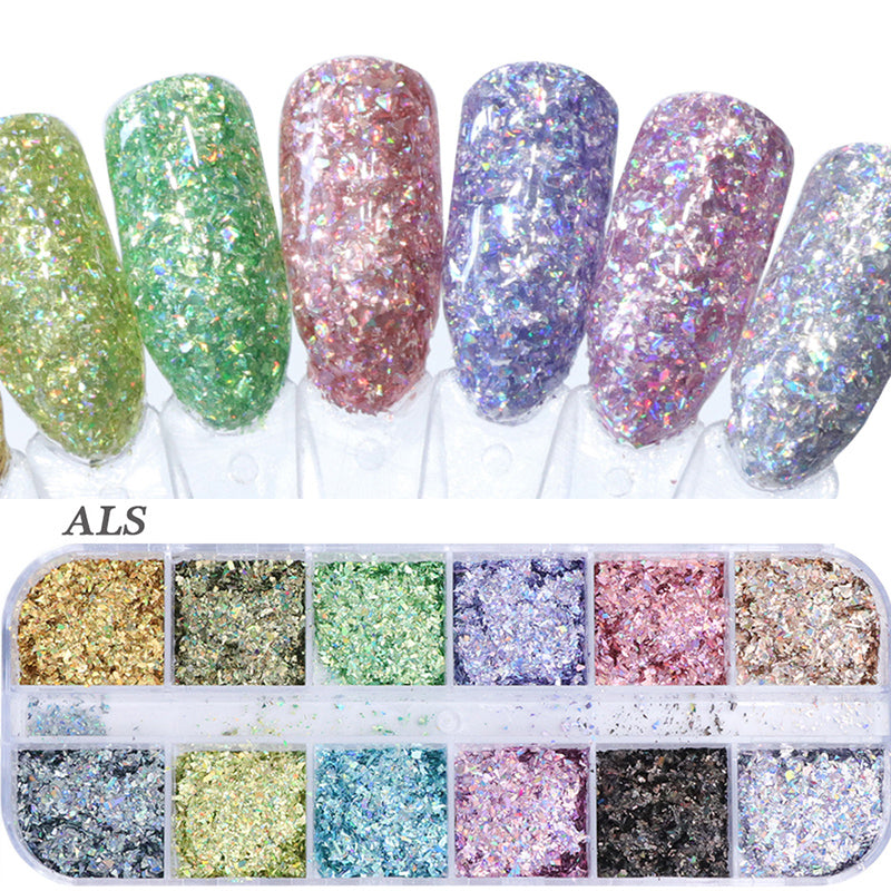 Neglelak med glitter
