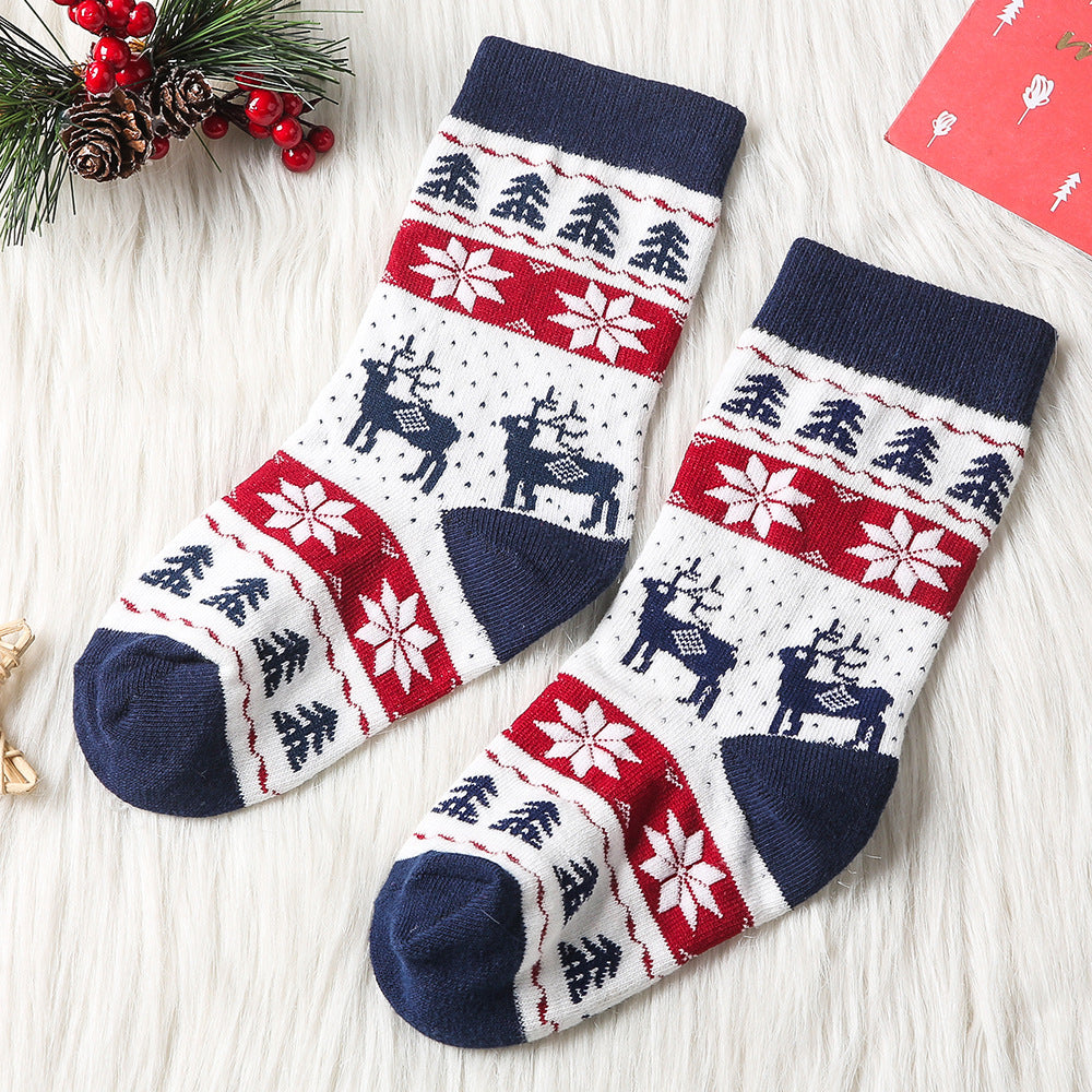 Christmas all-match adult children socks