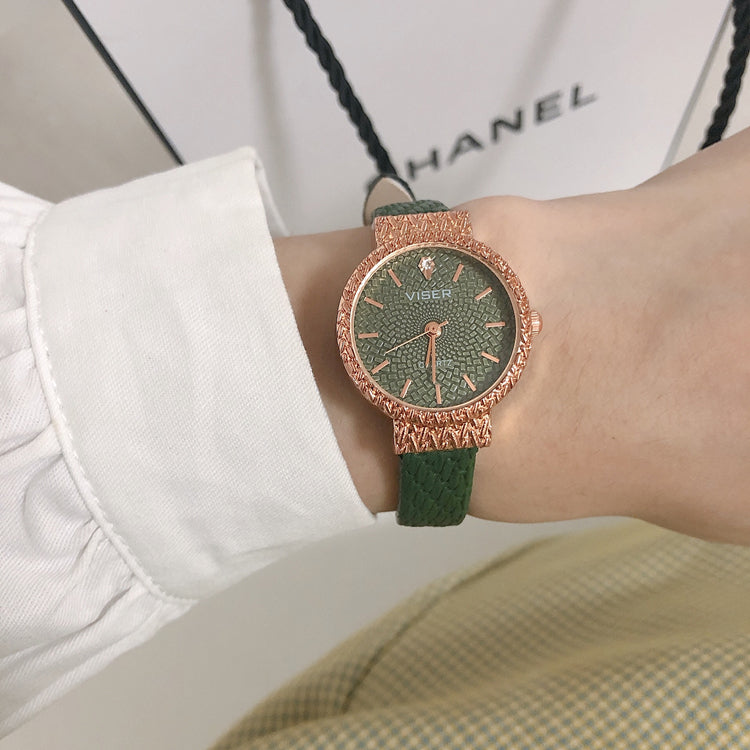 Watch with small dial