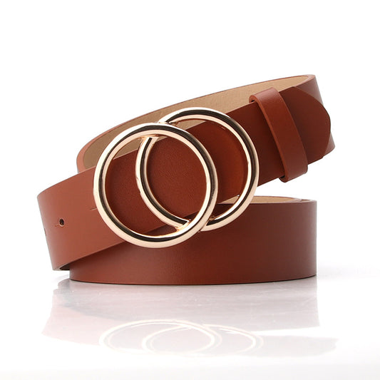 Double buckle belt