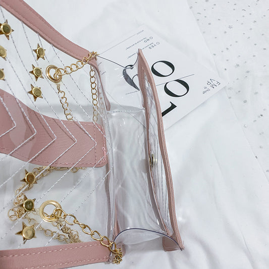 Wild transparent small bag