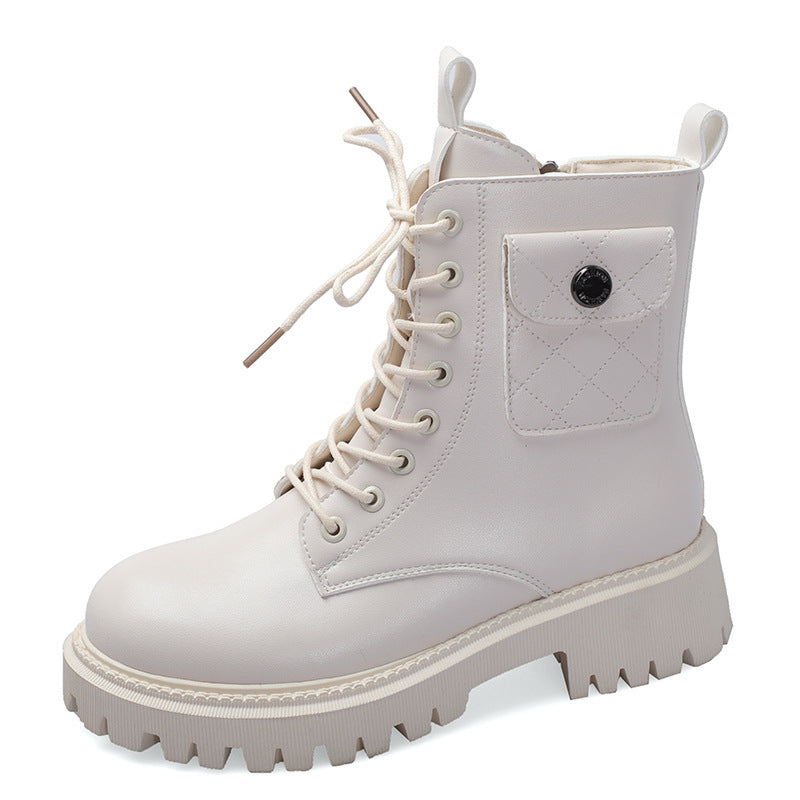 Short Sleeves With Pockets And Fleece Boots