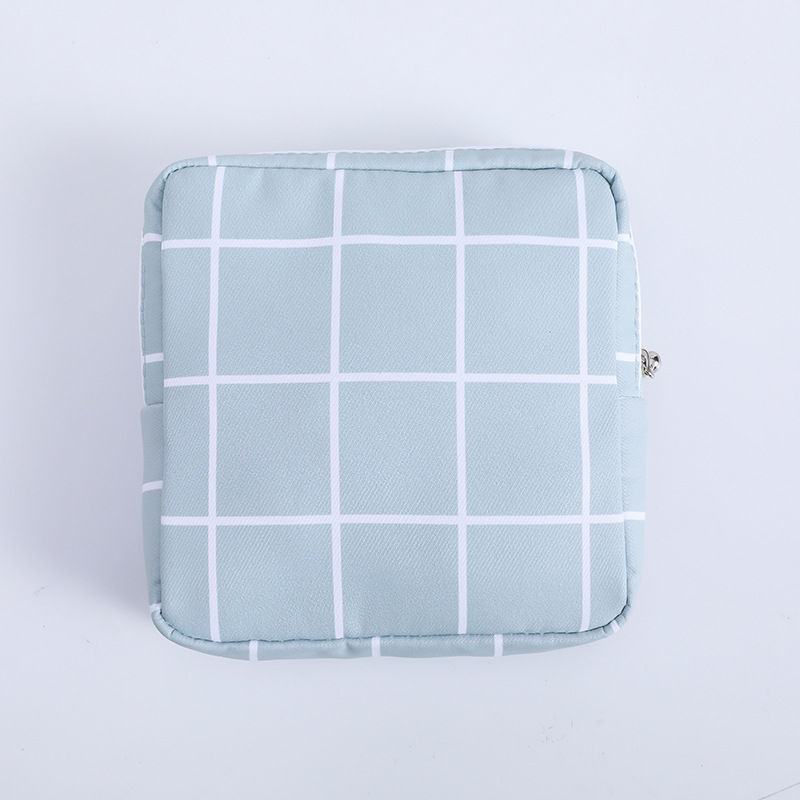 Carrying aunt's towel bag