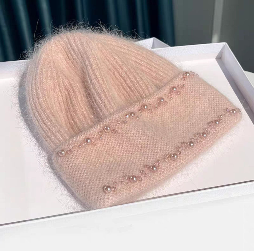 Women's Winter Blended Warm Knitting Wool Hat