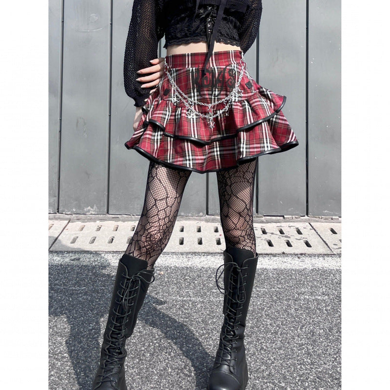 Y2g Niche Cake High Waist A- Line Skirt