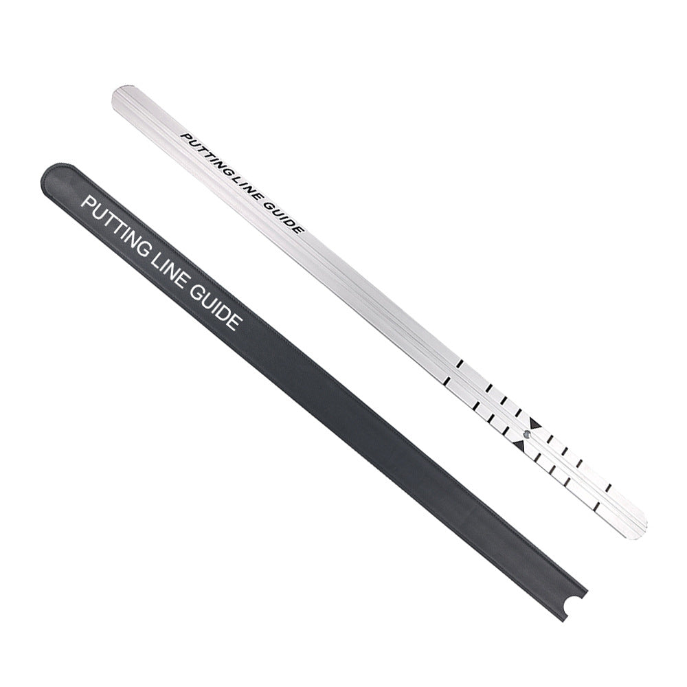 Aluminum Alloy Push Rod Putter Track Guide Exercise Tool