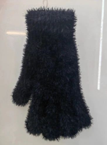 Solid Color Sweet Plush Warm Gloves Cycling Cold Protection