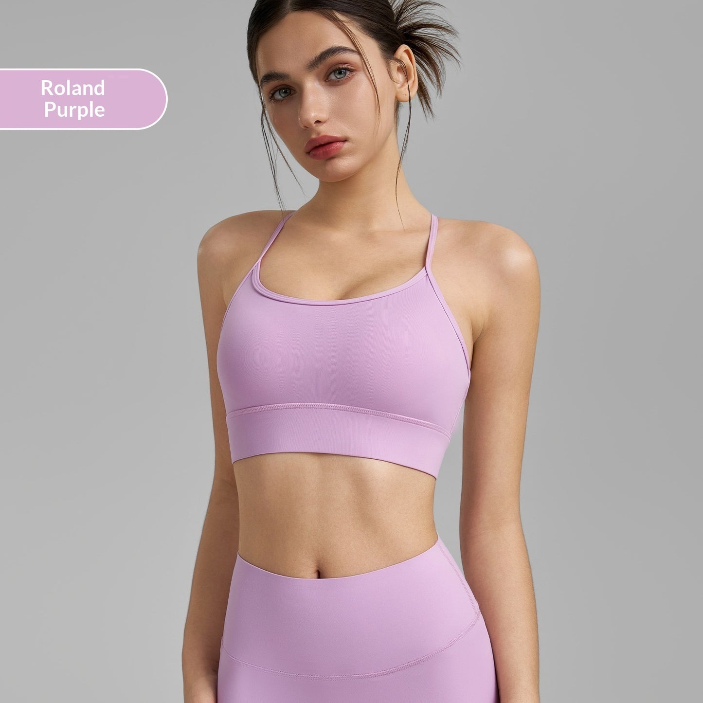 Spicy Girl Strap Fixed Cup Shockproof Yoga Vest