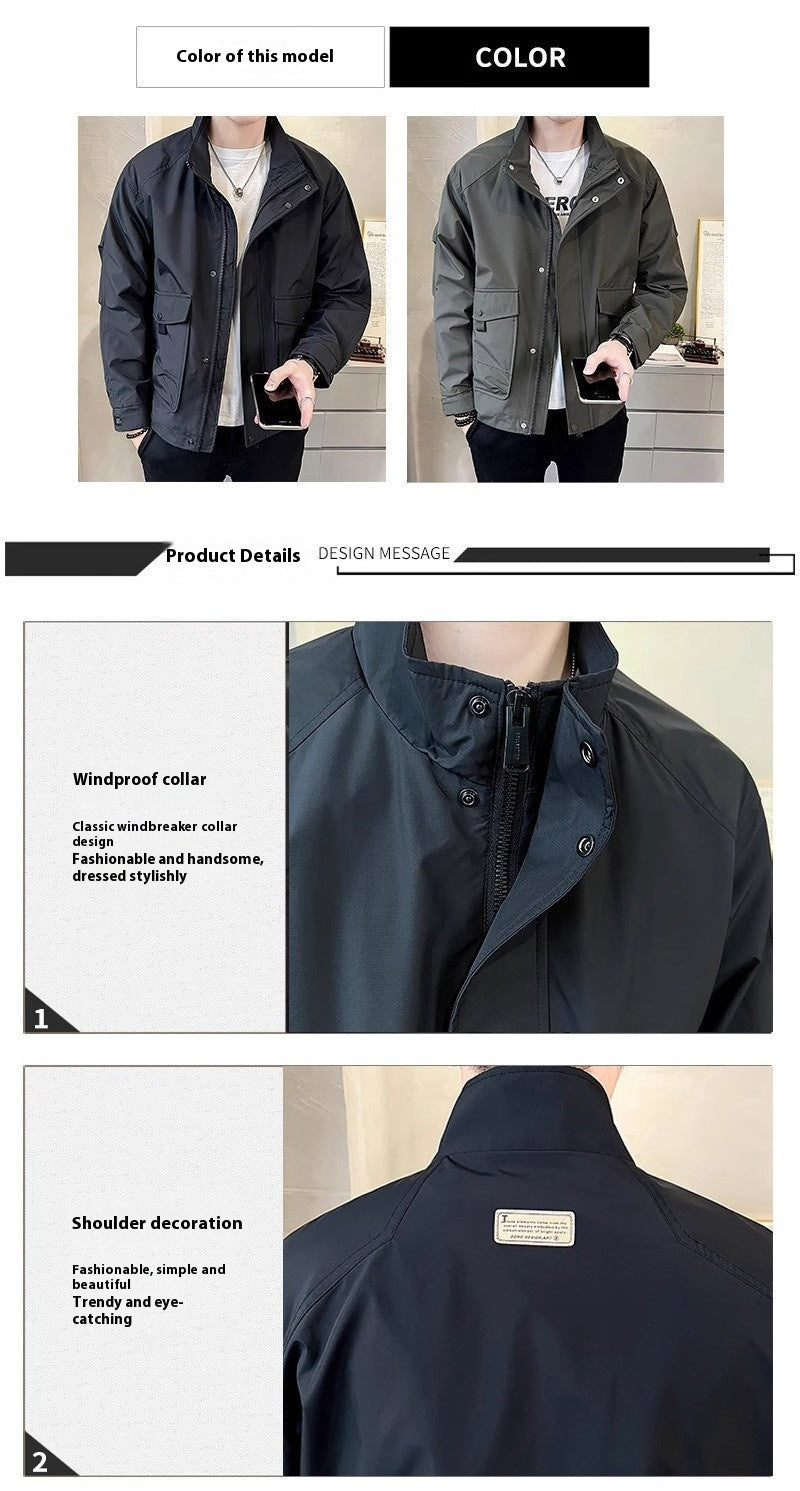 Coat Men's Coat High Quality All-match Work Jacket