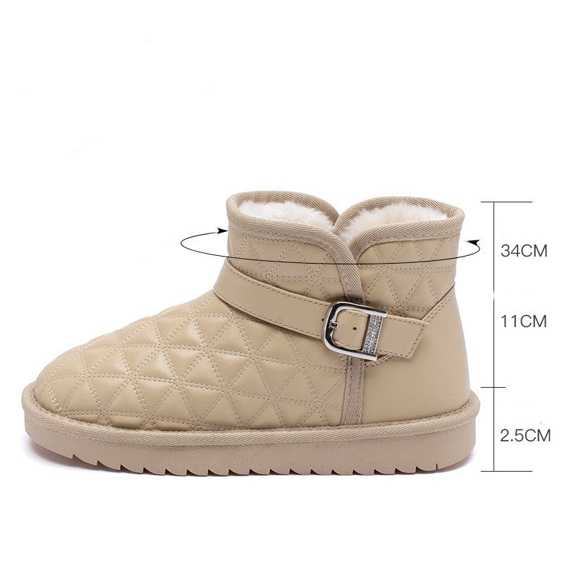 Snow Boots Age Reducing Bread And Cotton Shoes