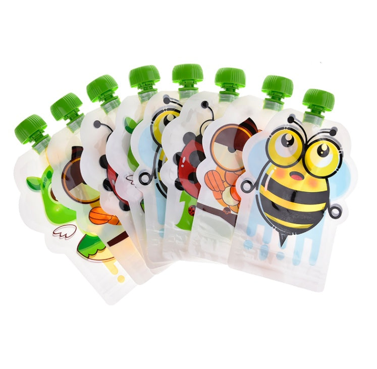 Of Homemade Fruit Puree In A Sealed Food Supplement Storage Bag  8 Pcs