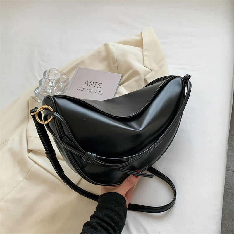 Niche Underarm Soft Skin Crescent Single Shoulder Crossbody Bag