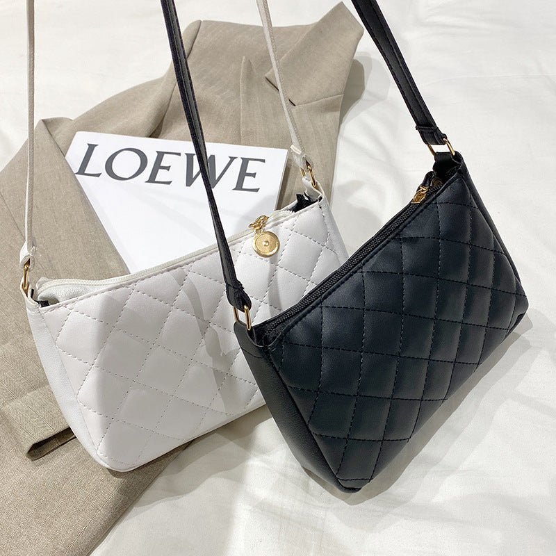 Lychee Pattern Single Shoulder Cross Body Bag For Women
