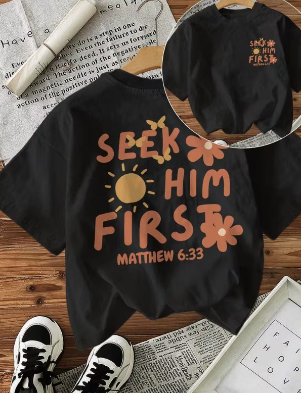 T-shirt With A Graphic Print
