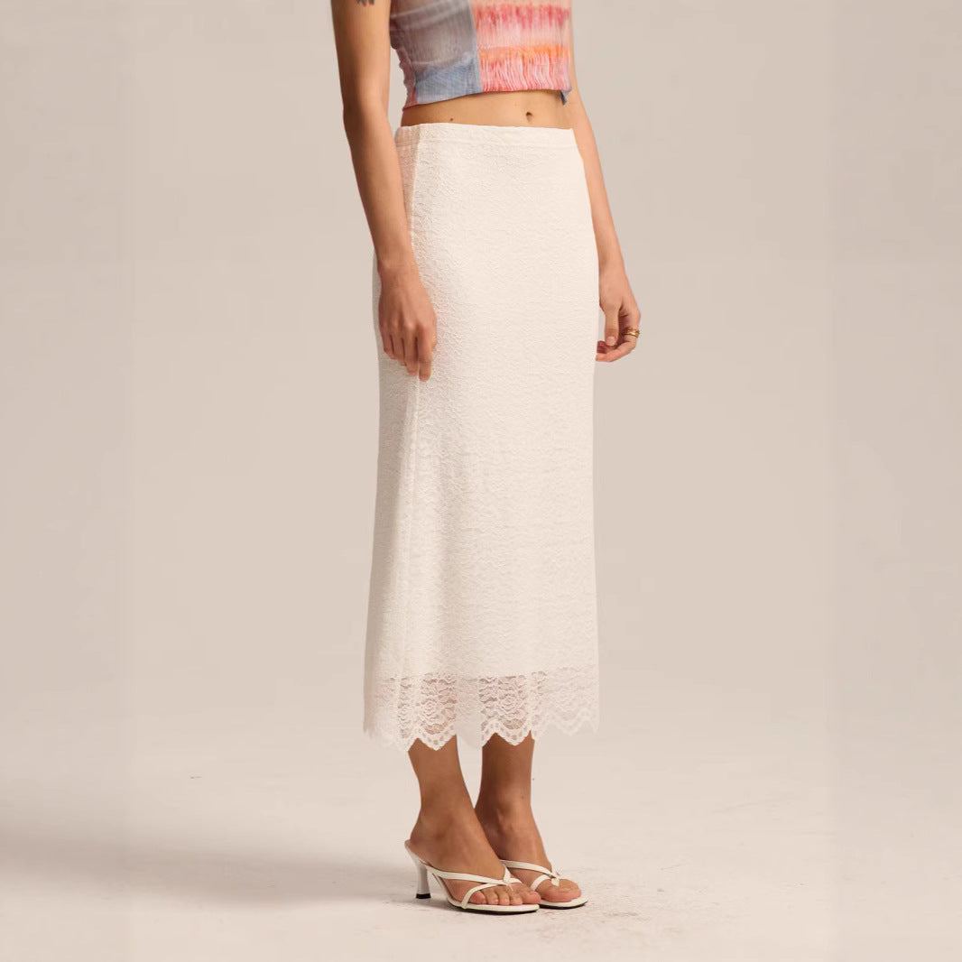 SpringSummer New High-waist Pencil Skirt European And American Style