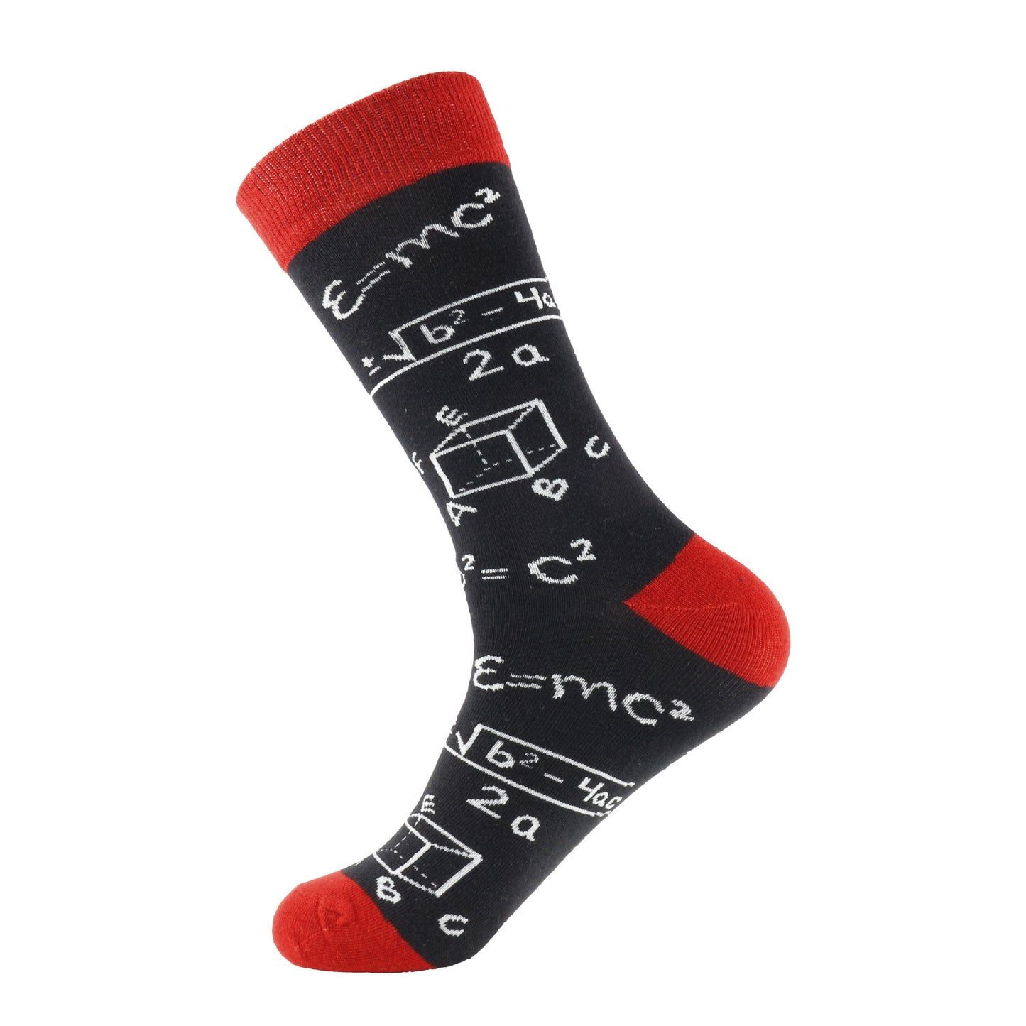 Fashion Color Wine Glass Drink Cotton Mid-calf Length Socks