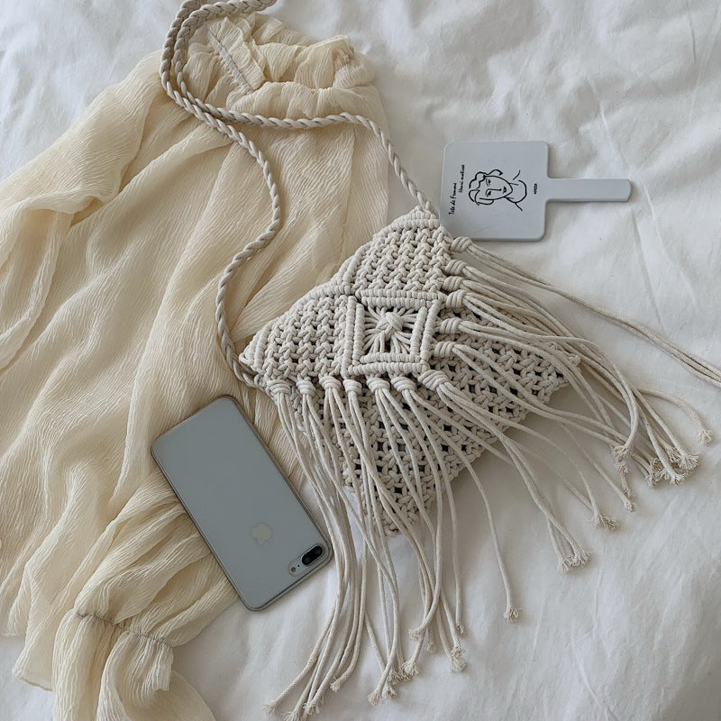 One Shoulder Diagonal Cross Bag Seaside Vacation