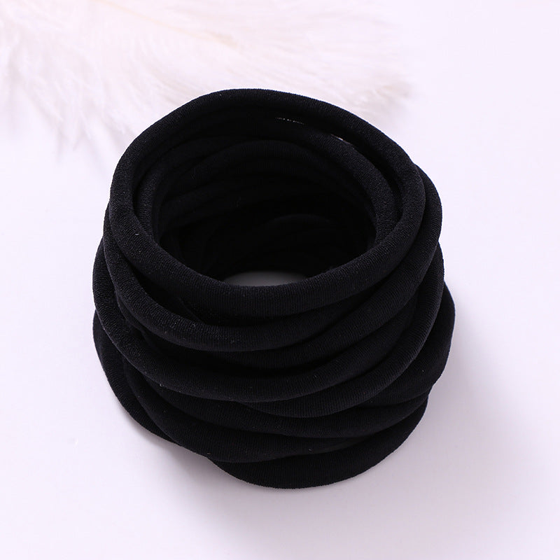 European And American INS Seamless Nylon Fine Hair Band Children's Hair Ring Handmade DIY Baby Headband